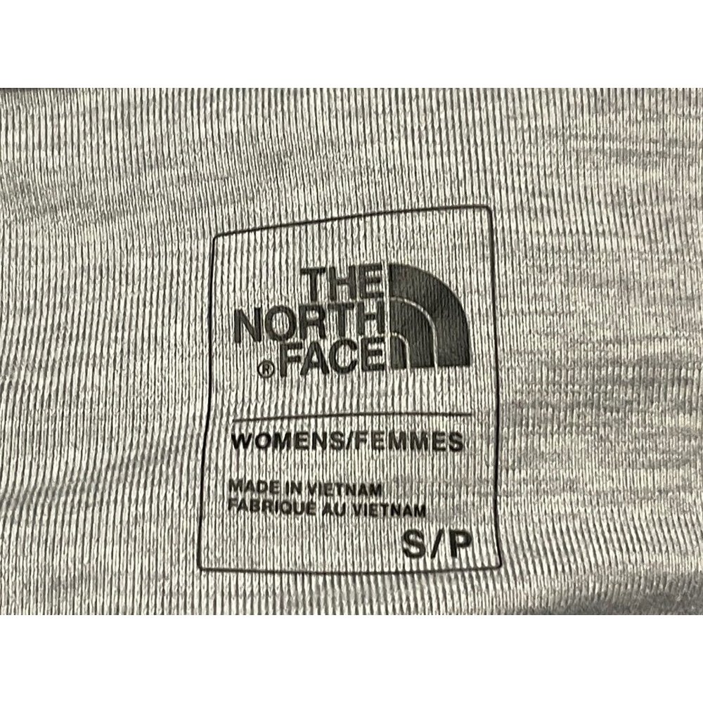 THE NORTH FACE GRAY Pseudio Puffer Jacket Thumbholes Womens sz.Small - Picture 10 of 10